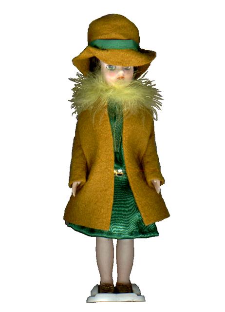 A.A.A. Collectible International Dolls: modern classy woman, 1928