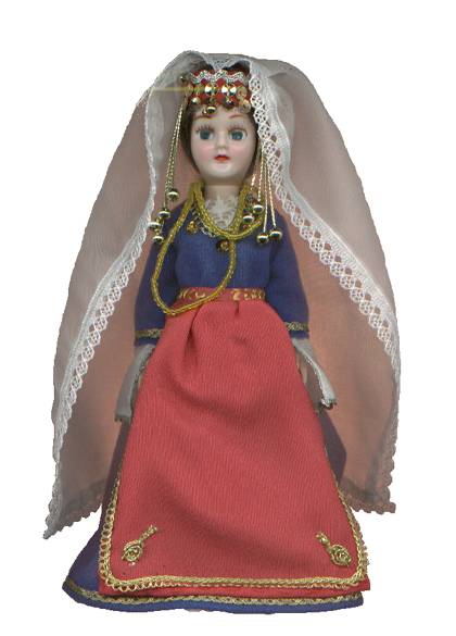 A.A.A. Collectible Armenian Dolls: Bride from Akhaltskha, 19th Century