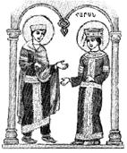 Miniature from a 13th Century Bible