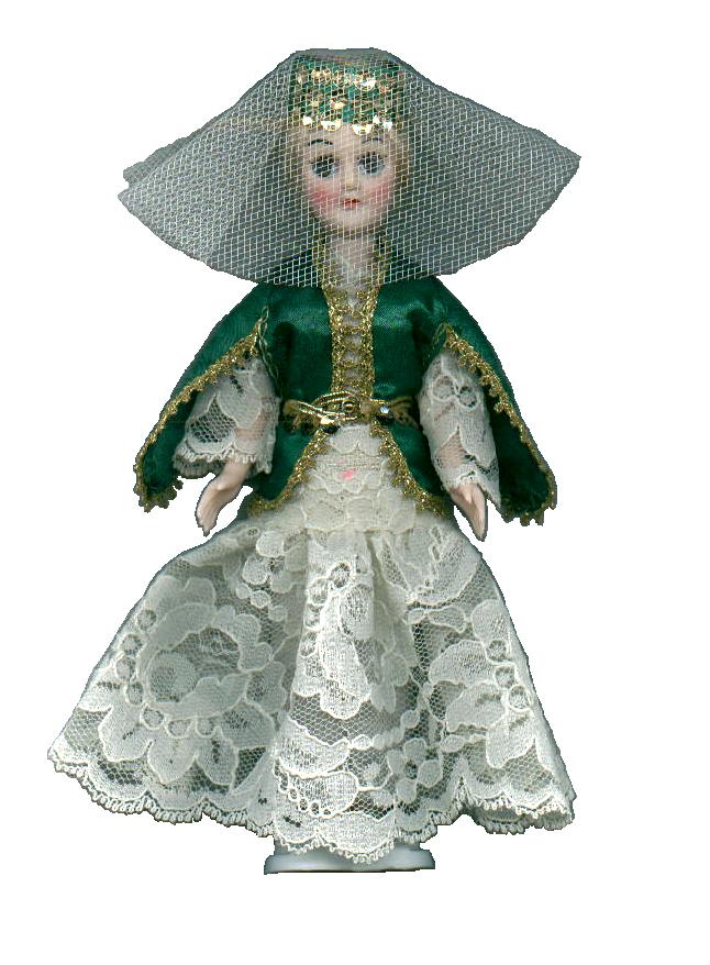 A.A.A. Collectible Armenian Dolls: Bride from Shamakhi, 19th Century