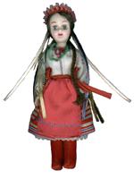 A.A.A. Collectible International Dolls: Ukrainian, 19th C.