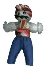 A.A.A. Collectible Raggedy Ann style Armenian Dolls: Freedom Fighter, made by G. G. Dolls