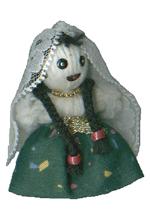 A.A.A. Collectible Raggedy Ann style Armenian Dolls: Armenian woman, made by G. G. Dolls