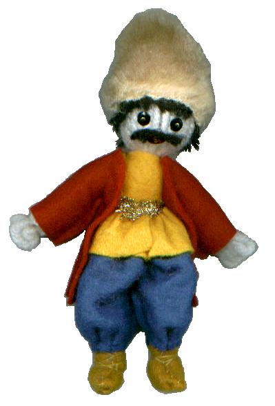 Ornamental doll: Man from Karabagh
