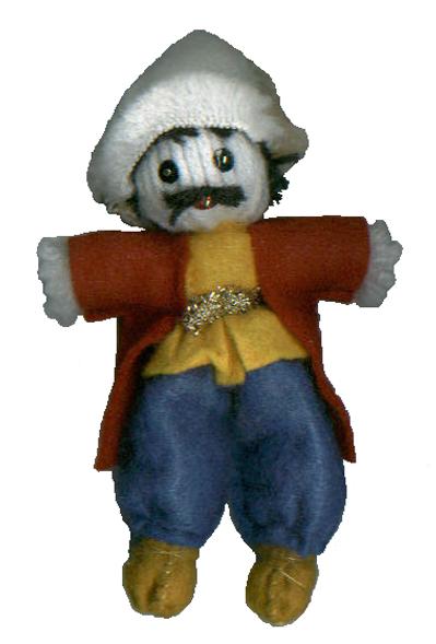 Ornamental doll: Man from Karabagh