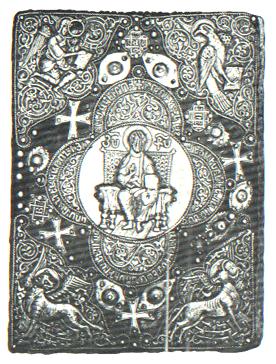 Gospel. Silver binding dated 1254.